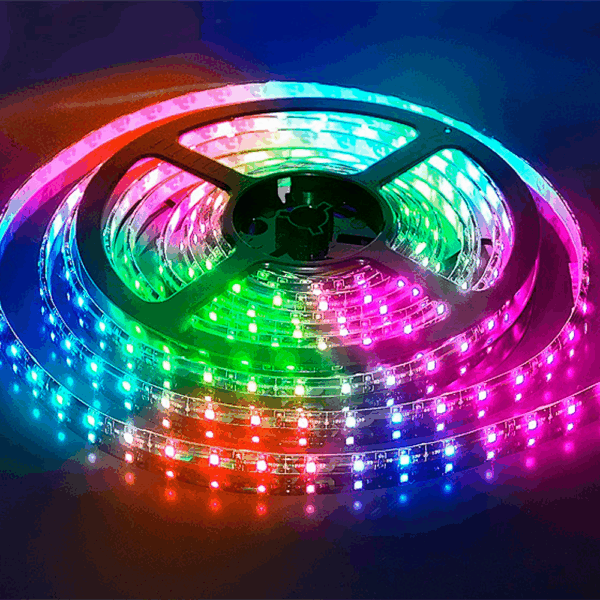 Светодиодная RGB лента led подсветка многоцветная